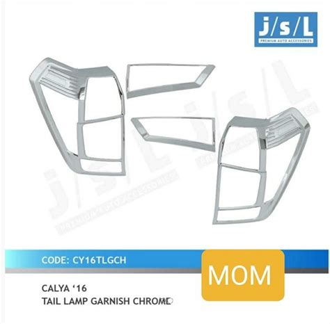 Jual Jsl Garnish List Lampu Stoplamp Belakang Chrome Jsl Calya Sigra Di