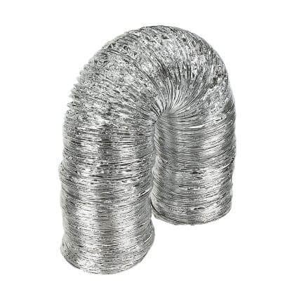 Manrose Aluminium Round Ducting M Mm Mm