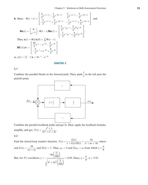 Solution Of Skill Assessment Control Systems Engineering By Norman S