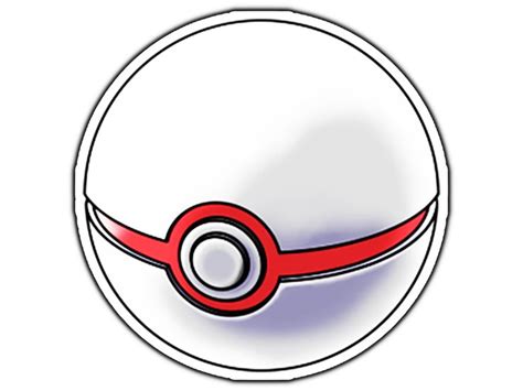 Premier Ball Poke Ball Sticker Water Proof Weather Proof Vinyl