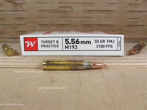 Buy Winchester Lake City Ammo WM193K 1000 Rounds Of 5 56mm M193 FMJ