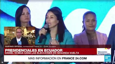 Informe Desde Quito Luisa Gonz Lez Felicit A Noboa Tras Ganar Las