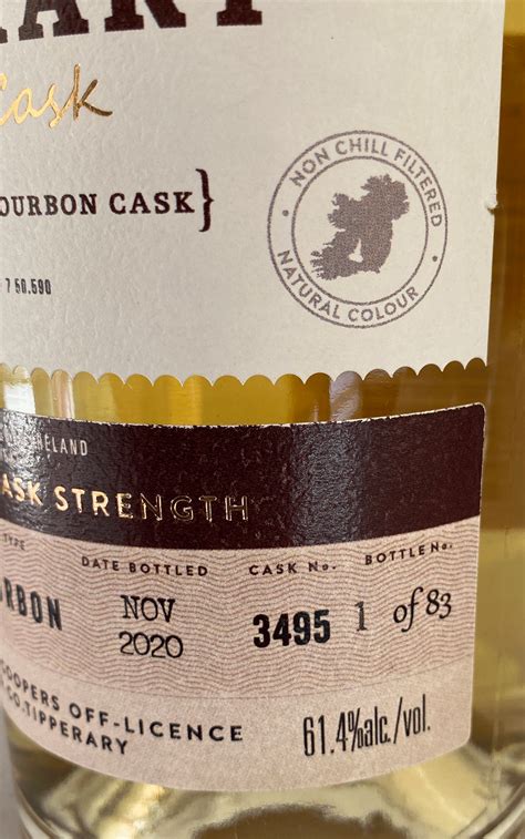 Coopers Cask Single Malt Cask Strength Whiskey Coopers Off Licence