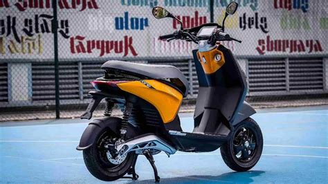 Scooter Elétrico One é Revelado Com Visual Inspirado Na Vespa