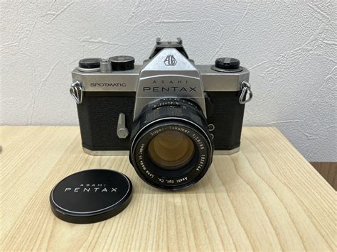 【傷や汚れあり】「h4988」asahi アサヒ Pentax ペンタックス Spotmatic Super Takumar 11855