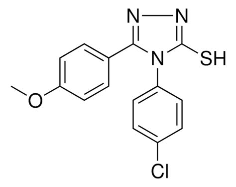 4 4 CHLOROPHENYL 5 4 METHOXYPHENYL 4H 1 2 4 TRIAZOLE 3 THIOL