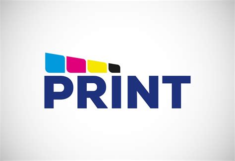 Digital Printing Logo Design Template Graphic By Makhondesign