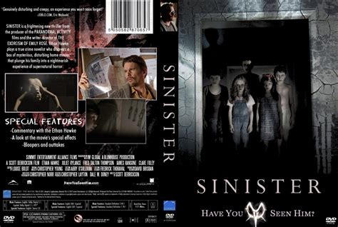 Sinister Movie DVD Custom Covers Sinister Custom DVD Covers