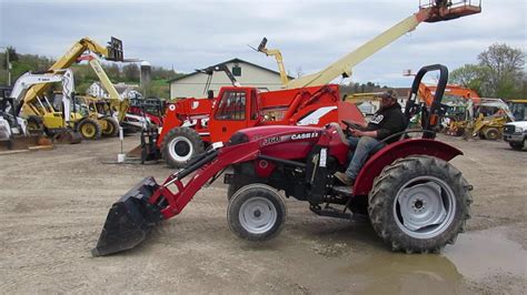 Case Ih Farmall 45 Tractor With Loader Youtube