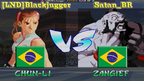 Street Fighter Alpha 2 Satan BR Vs LND Blackjugger FT10 YouTube