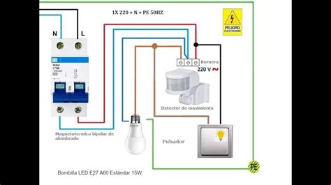 Esquema El Ctrico Detector De Movimiento Esquemas Electricos