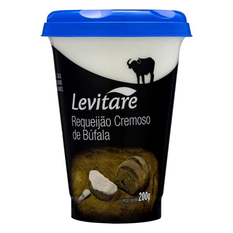 Requeijão Cremoso de Búfala Levitare Copo 200g Super Veneza Guará II