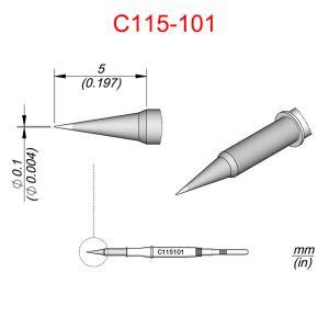 JBC Original C115 Series Soldering Iron Tips For NT115 Nano Soldering