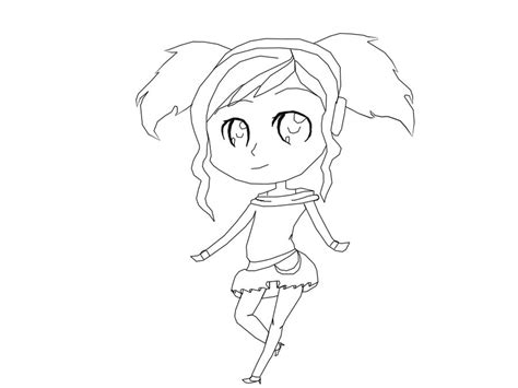 Cute Chibi Lineart By Fairycons On Deviantart