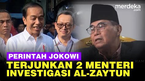 Jokowi Terjunkan Menteri Urus Polemik Al Zaytun Bantah Ada