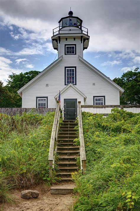 Mission Point Lighthouse No 1 Photograph By Nikolyn Mcdonald Fine