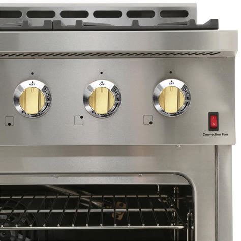 Nxr Entree Series Gas Range Gold Knob