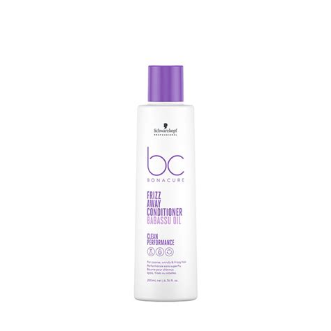 Schwarzkopf Clean Performance Bc Bonacure Frizz Away Conditioner Vivo Hair Salon And Skin Clinic