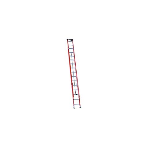 Louisville Ladder 28 Foot Fiberglass Extension Ladder With Pro Top 300