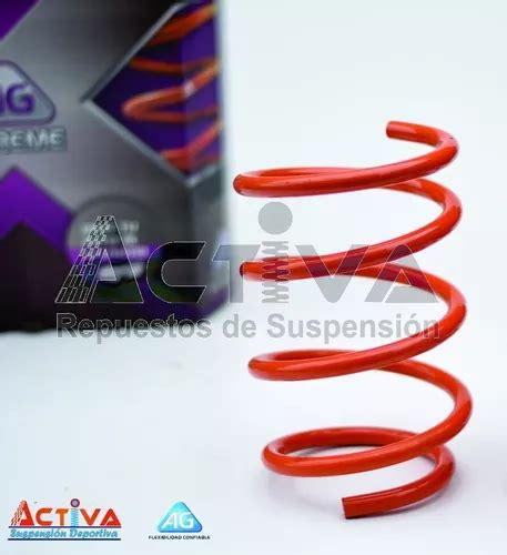 Espirales Resortes Ag Xtreme Renault Clio 2 Ii Motor 1 2