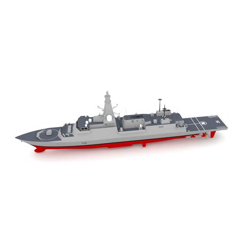 3d uk type 26 frigate