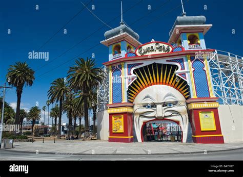 Luna Park St Kilda Melbourne Australia Stock Photo Alamy