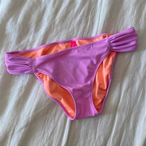 Victorias Secret Swim Sequin Bikini Top And Bottom Gem