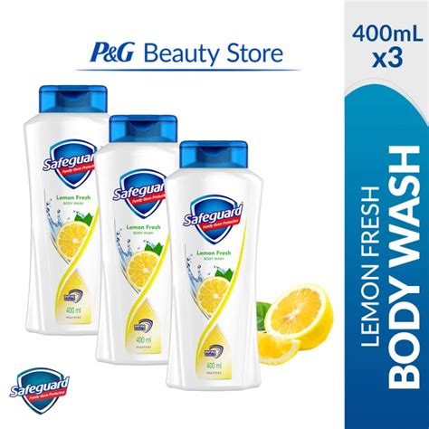 Safeguard Lemon Fresh Body Wash 400ml Trio Lazada Ph