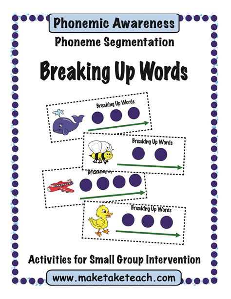 Blending And Segmenting Phonemes Activities