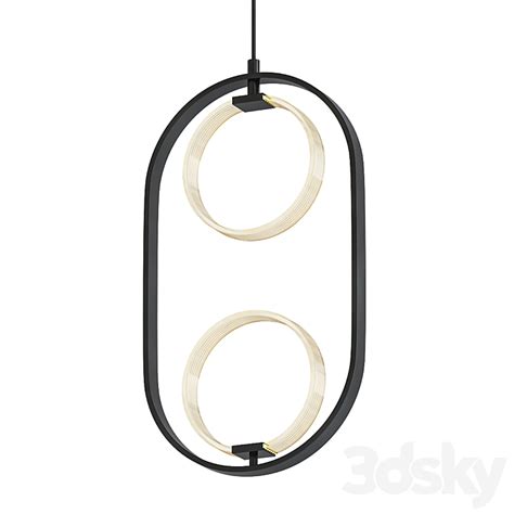 Modern Acrylic Led Pendant Pendant Light D Model