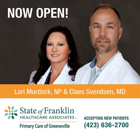 Primary Care Of Greeneville Now Open State Of Franklin Healthcare