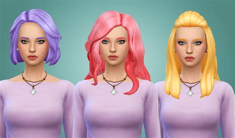 My Sims Blog All Base Game Female Hairs In 43176 Hot Sex Picture