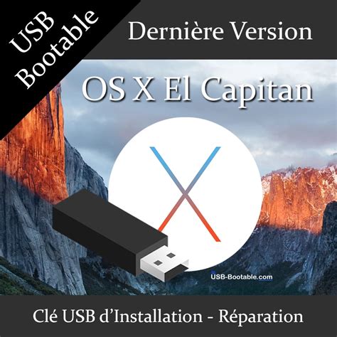 Clé USB bootable OS X El Capitan USB Bootable