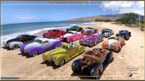 PW Customizable Hot Rod V Daz D
