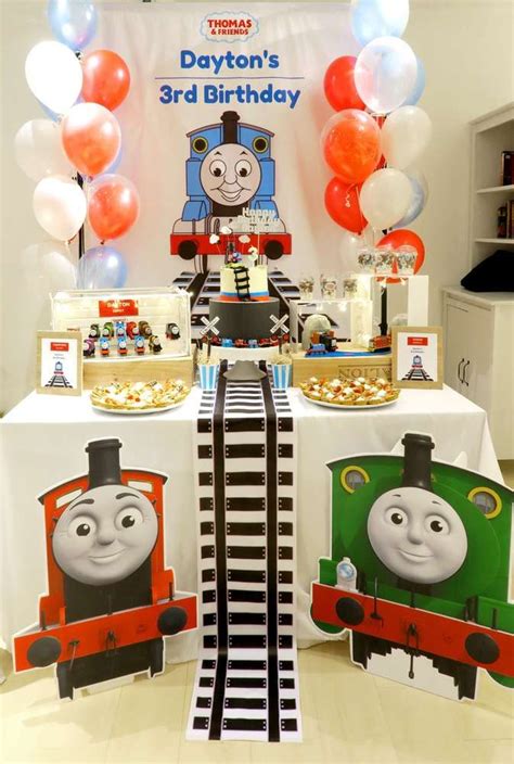 Thomas And Friends Birthday Party Ideas Photo 2 Of 24 Thomas Birthday Parties Thomas Train