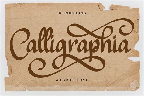 Calligraphia Font By Khostudio Creative Fabrica