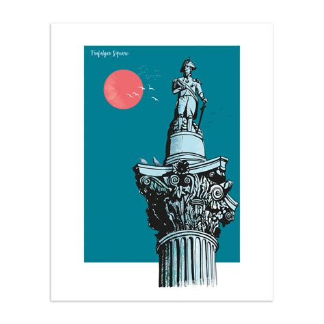 Trafalgar Square Art Print | Rocket68 | Tall Boy Prints