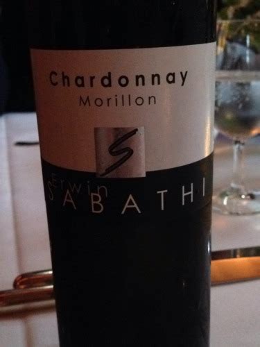 Erwin Sabathi Chardonnay Morillon Vivino US