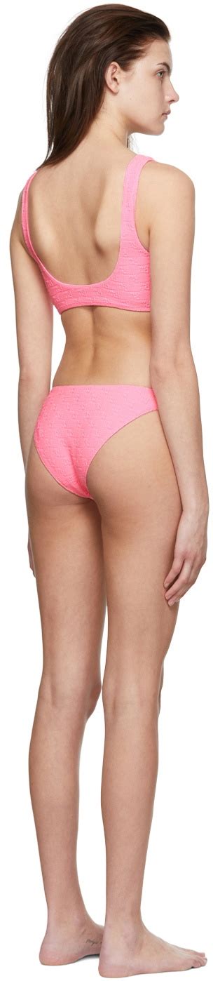 Alexanderwang T Pink Nylon Bikini Alexanderwang T