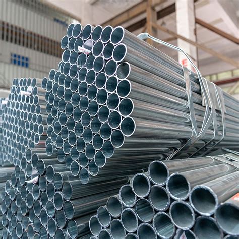 Greenhouse Building Tubes 0 5 Mm 2 0mm Pre Galvanized Welded Gi Steel