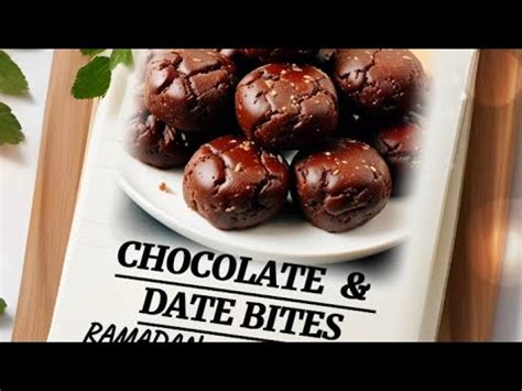 Chocolate Date Nut Bars Recipe Easy By Chef Ai Youtube