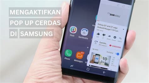 Cara Mengaktifkan Pop Up Cerdas Di Hp Samsung Notifikasi Mengambang