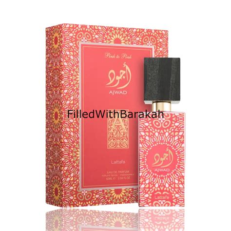 Ajwad Pink To Pink Eau De Parfum 60ml By Lattafa Filledwithbarakah