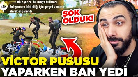 EKİPLE VİCTOR PUSUSU YAPARKEN 10 YIL BAN YEDİ BU NASIL OLAY ŞOK