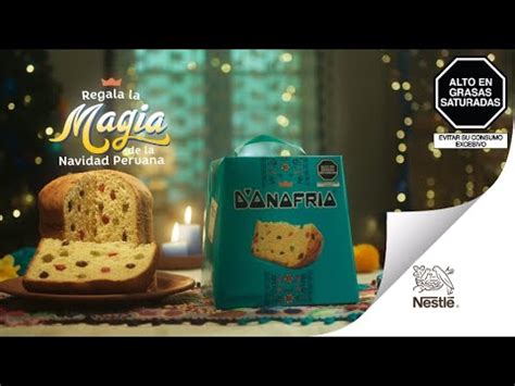 Panetón DOnofrio Regala la magia de la Navidad Peruana YouTube