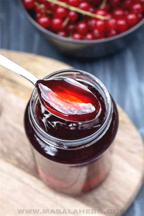 Easy Red Currant Jelly Recipe No Pectin How To Make Red Currant Jelly Preserve Tips So