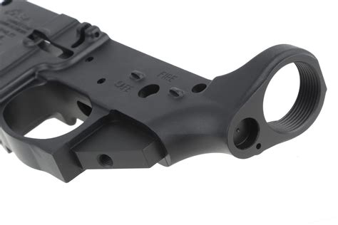 Anderson Manufacturing Ar 15 Stripped Lower Receiver Closed Ear Ar 15 A3 Lwfor Um Closed