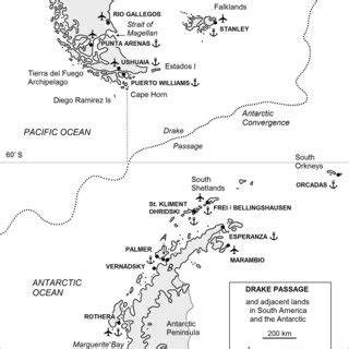 Overview map of the Drake Passage region | Download Scientific Diagram