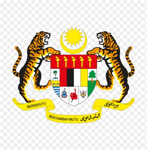 Coat Of Arms Of Malaysia Vector Logo - 464895 | TOPpng