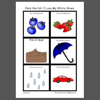 Total 88+ imagen pete the cat i love my white shoes lesson plan ...